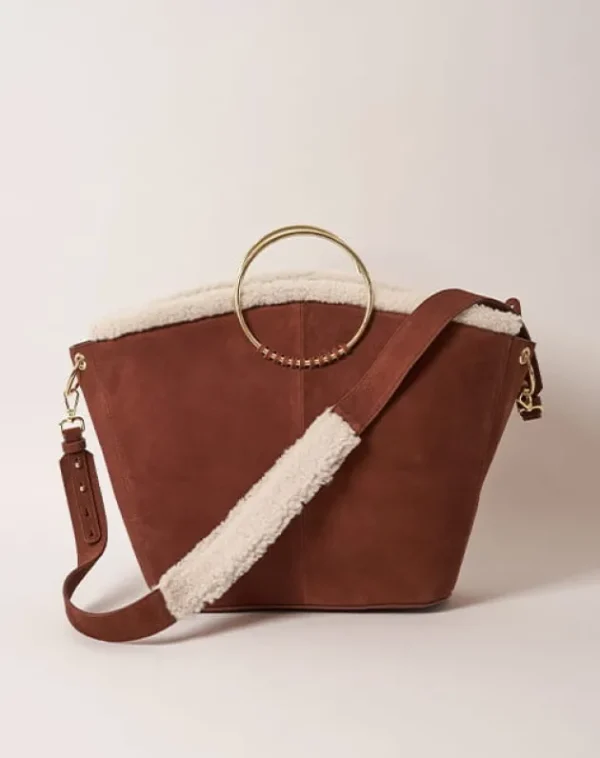 Discount Amy Sherpa Crossbody Bags