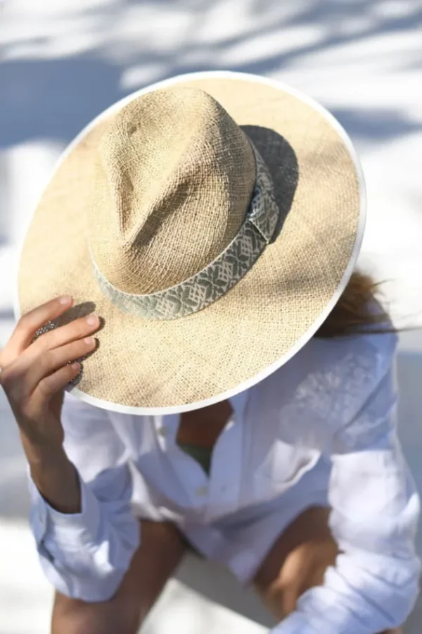 Online Sombrero Galon Coton Chapeaux De Paille