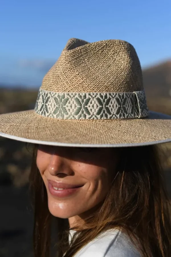 Online Sombrero Galon Coton Chapeaux De Paille