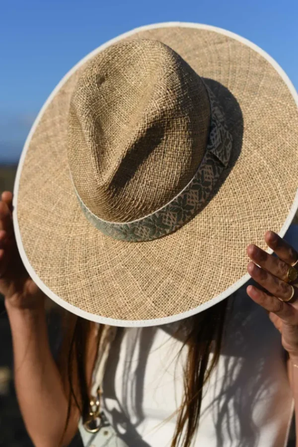 Online Sombrero Galon Coton Chapeaux De Paille