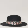 Outlet Victor Galon Brode Fleurs Chapeaux En Feutre