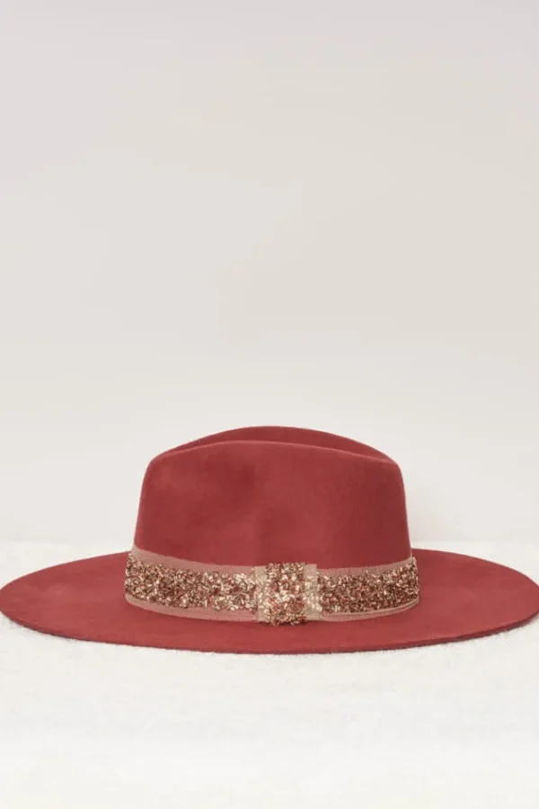 Fashion Victor Glitter Chapeaux En Feutre