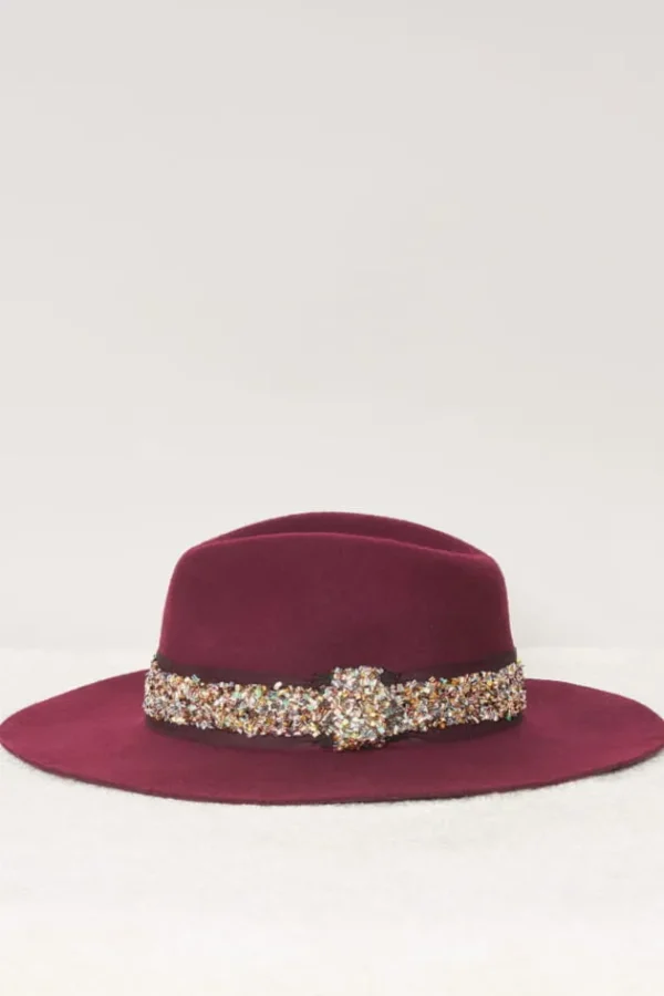 Store Victor Glitter Chapeaux En Feutre