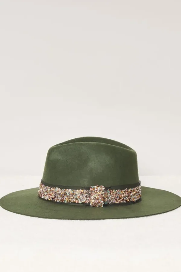 Shop Victor Glitter Chapeaux En Feutre