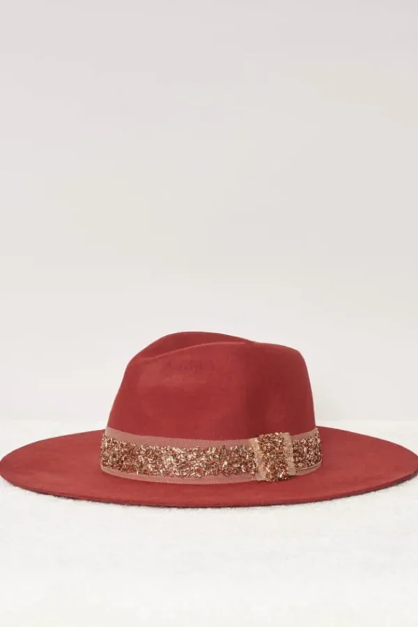 Fashion Victor Glitter Chapeaux En Feutre