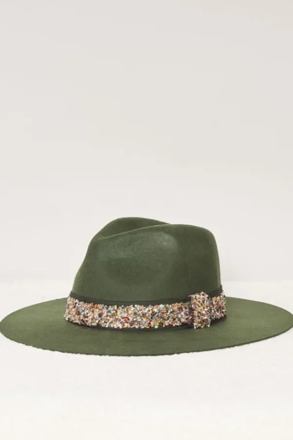 Shop Victor Glitter Chapeaux En Feutre